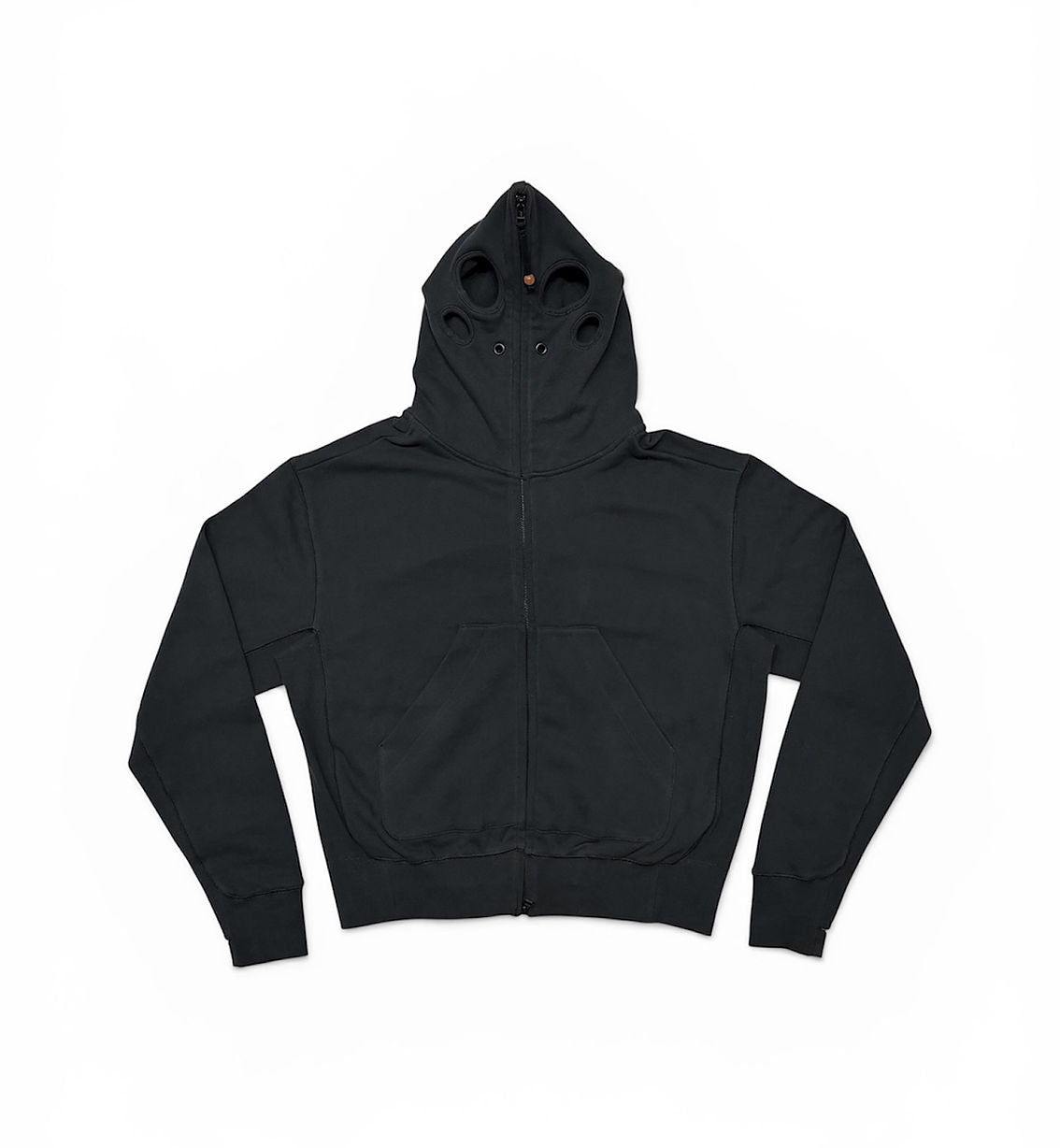 SOLDIER ZIP HOOD - GRAY