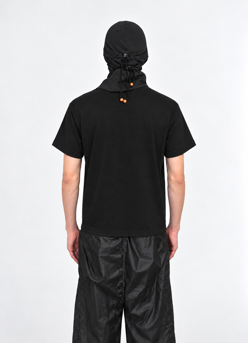 "阿姨" AW26 MERCH T-SHIRTS - BLACK