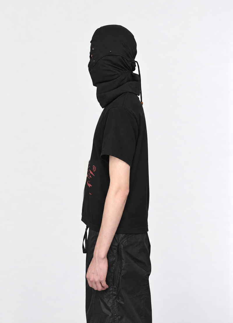 "阿姨" AW26 MERCH T-SHIRTS - BLACK